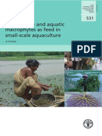 Use of Algae and Aquatic Macrophytes As Feed in Small-Scale Aquaculture - FATP 531