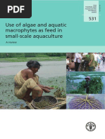 Use of Algae and Aquatic Macrophytes As Feed in Small-Scale Aquaculture - FATP 531