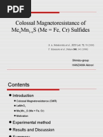 Introduction To Colossal Magneto Resistance