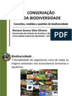 Tema 1 - Conceitos, Medidas e Padrões de Biodiversidade