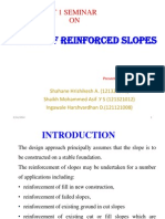 Design of RE Slope