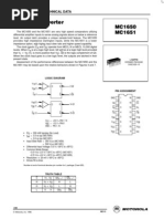 MC1650 DataSheet