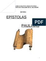 Folleto Epistolas Paulinas