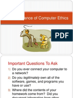 1-Importance of Computer Ethics