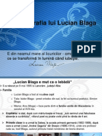 Lucian Blaga. Biografia.