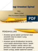 Anestesi Spinal