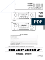 SR5200 Service Manual