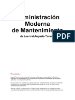 Administración Moderna de Mantenimiento