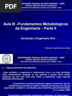 Aula III - Fundamentos Metodológicos Parte II