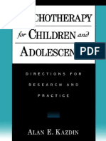 Psychotherapy For Children and Adolescents Directions For Research and Practice