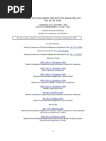 Housing Consumers Protection Measures Act 95 of 1998