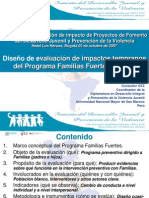 Evaluación Programa Familias Fuertes