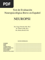 Clase de Neuropsi