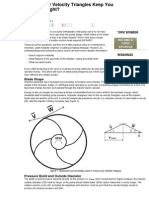 Impeller Velocity Triangles