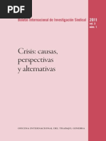 Crisis. - Causas, Perspectivas y Alternativas