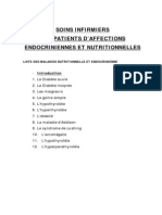 SOINS INFIRMIERS AUX PATIENTS D'AFFECTIONS ENDOCRINIENNES ET NUTRITIONNELLES - Copier