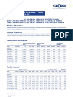 Stated Objective: Dow Jones Stoxx GLOBAL 1800 Regional Indices Ex