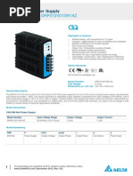 12V 15W 1 Phase / Drp012V015W1Az: Cliq Din Rail Power Supply