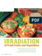 Irradiation: of Fresh Fruits and Vegetables