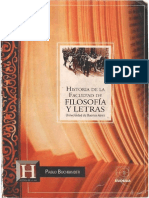 Buchbinder, P. HistoriadelaFacultaddeFilosofiayLetras