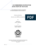 Design of An Embedded System For The Detection of Tsunami