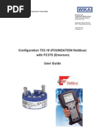 Configuration T53.10 (FOUNDATION Fieldbus) With FC375 (Emerson) User Guide