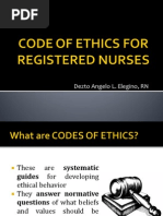 Code of Ethics For Registered Nurses