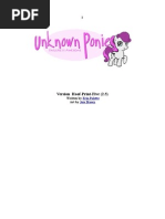 Unknown Ponies Failure Is Awesome