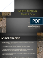 of Insider Trading