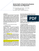 Analyzing The Mental Health of Engineering Students Using Classification and Regression-34