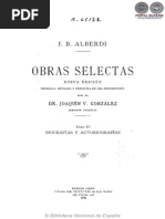 Obras Selectas - Tomo Iv - Juan Bautista Alberdi - Portalguarani