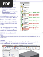 Features in Inventor: Sketched Features Required That 1 or Features Do Not Require A Sketch