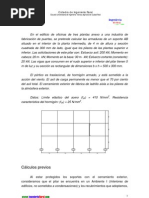 Calculo de Zapata Aislada para Columna Perfil IPR