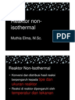 Reaktor Non Isothermal