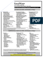 ExcelWays Excel Course