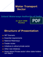 Inland Water Transport Sector: Inland Waterways Authority of India