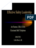 Safety Leadership