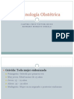 Terminología Obstétrica