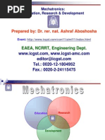 Prepared By: Dr. Rer. Nat. Ashraf Aboshosha: Mechatronics: Education, Research & Development