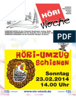 Höri-Umzug: Schienen