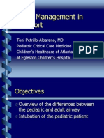 Airway Management in Transport