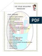 Lista de Utiles Escolares