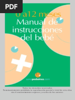 Manual Instrucciones Del Bebe 0a12meses