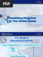 Residency Programs in The USA