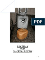 Receitas para Maquina de Fazer Pão