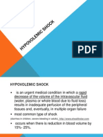 Hypovolemic Shock