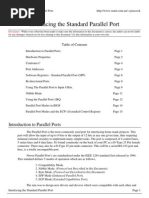 Interfacing The Standard Parallel Port