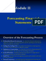 Forecasting Financial Statements