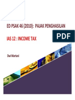 PSAK 46 Pajak Penghasilan IAS 12 Income Tax 240911