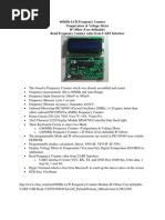 60MHz LCD Frequency Counter